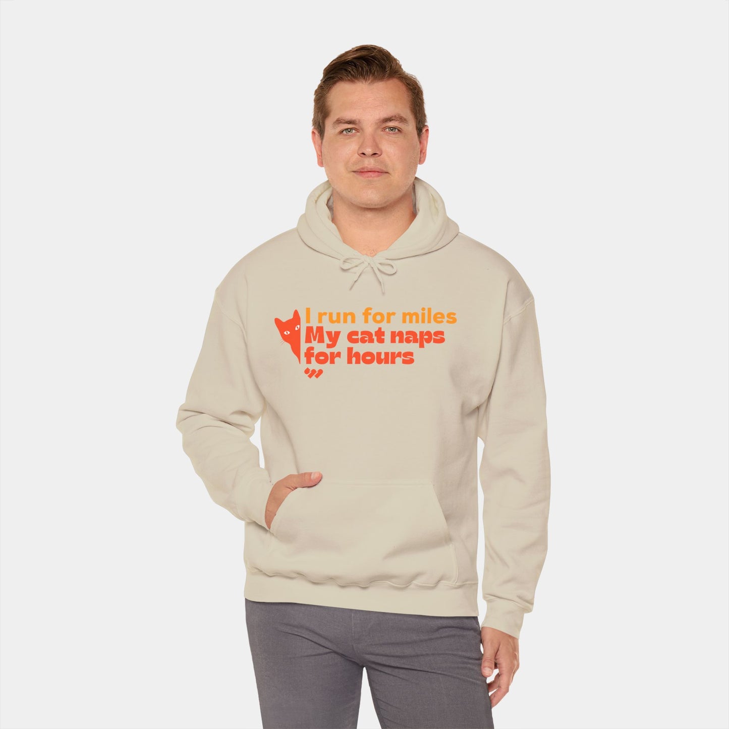My cat naps for hours - Hoodie - Unisex
