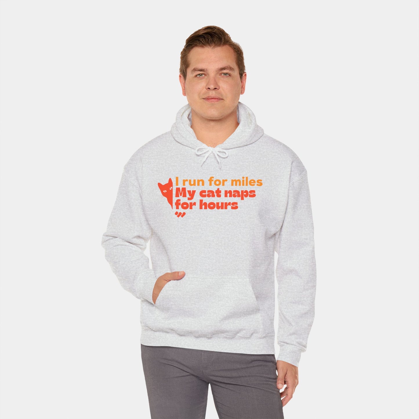 My cat naps for hours - Hoodie - Unisex