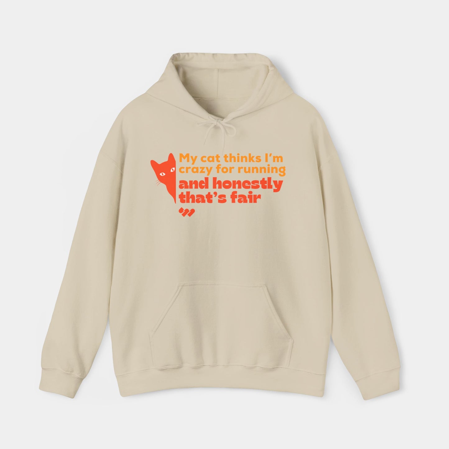 My cat thinks - Hoodie - Unisex