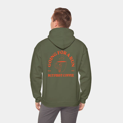 Going for a Run but First Coffee - Hoodie - Unisex