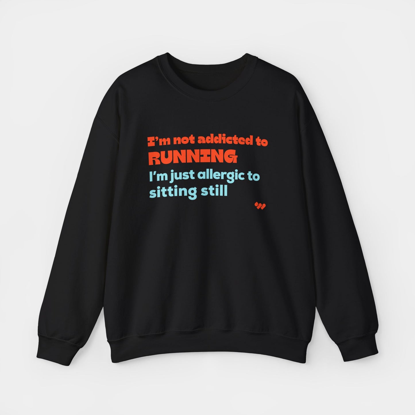 Addicted to Running Crewneck Sweatshirt - Unisex