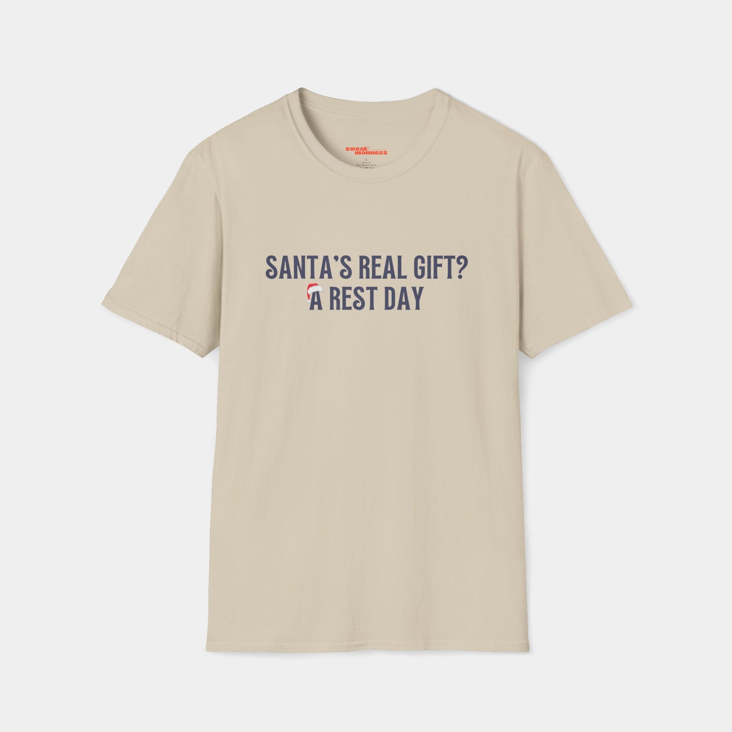 Santa's Real Gift? A Rest Day Running - T-Shirt - Unisex