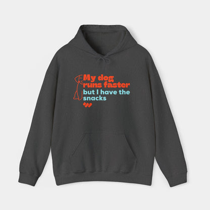 My dog runs faster - Hoodie - Unisex