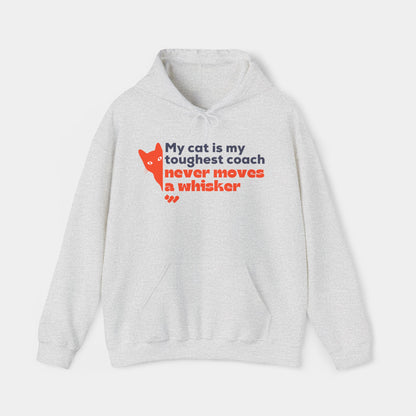 My cat is my toughest coach - Hoodie - Unisex