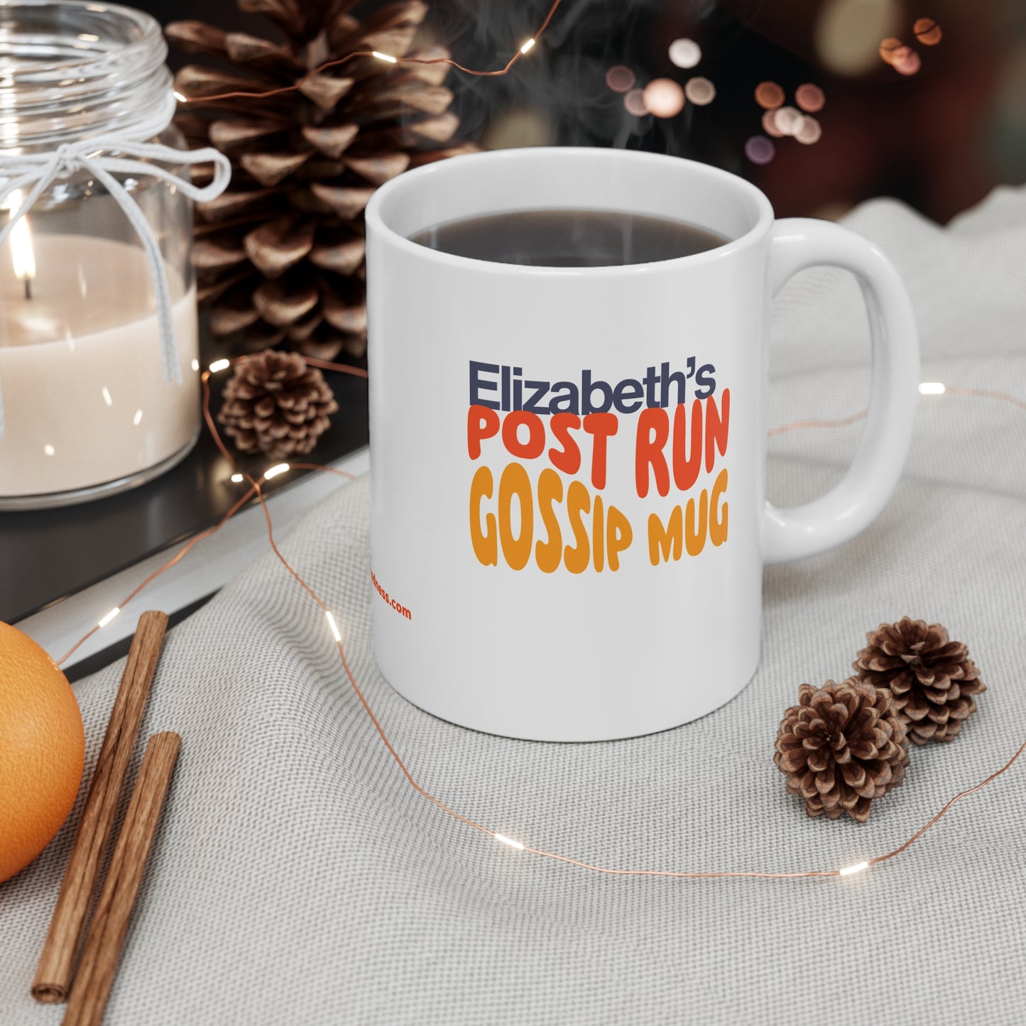 Post Run Gossip Mug - Personalized Mug 11oz