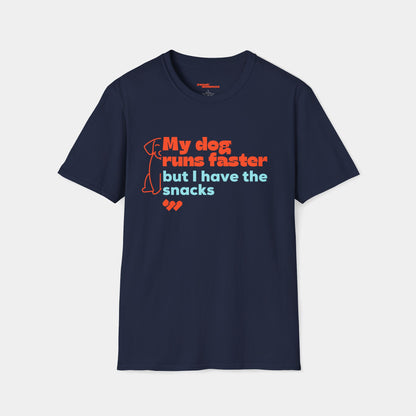 My dog runs faster - T-shirt - Unisex