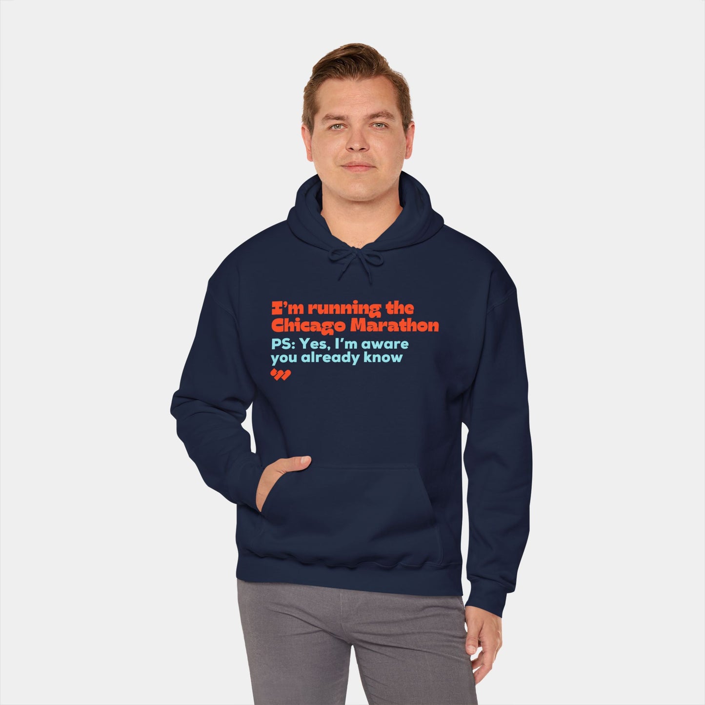 I’m running the Chicago Marathon - Hoodie - Unisex