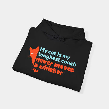 My cat is my toughest coach - Hoodie - Unisex