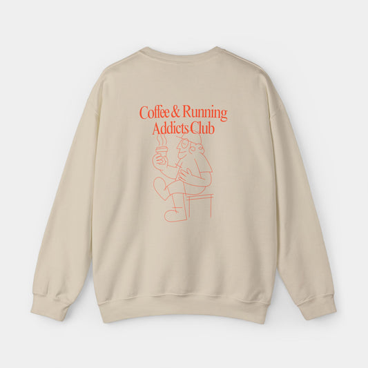 Coffee and Running Addicts Club - Sweatshirt - Unisex