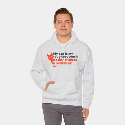 My cat is my toughest coach - Hoodie - Unisex