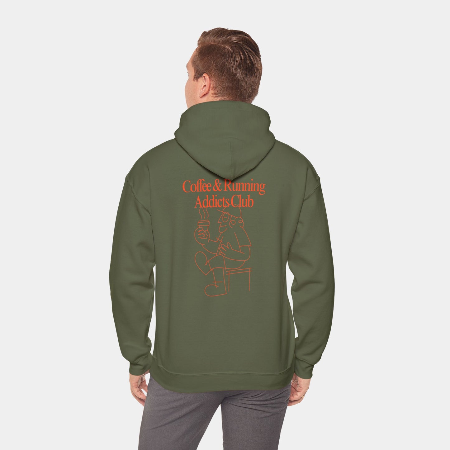 Coffee n Running Addicts Club - Hoodie - Unisex