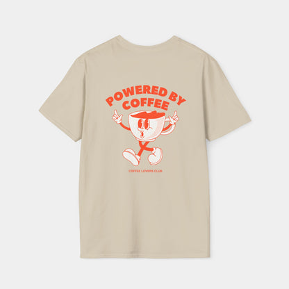 Powered by Coffee - T-Shirt - Unisex