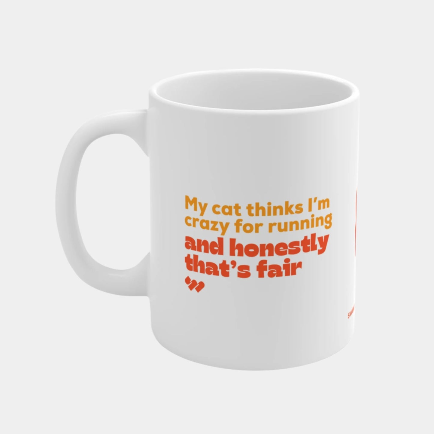 My cat thinks - Mug 11oz