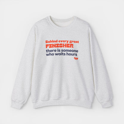 Behind Every Finisher Crewneck Sweatshirt - Unisex