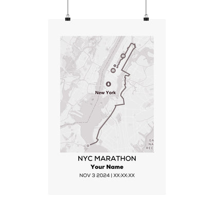 Personalized Race Poster – Celebrate Every Finish Line