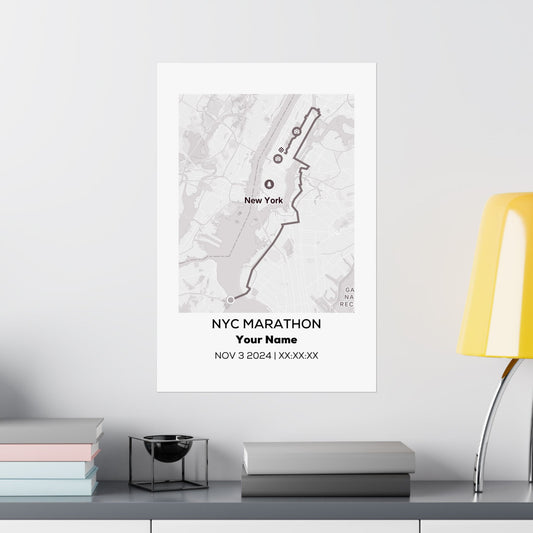 Personalized Race Poster – Celebrate Every Finish Line