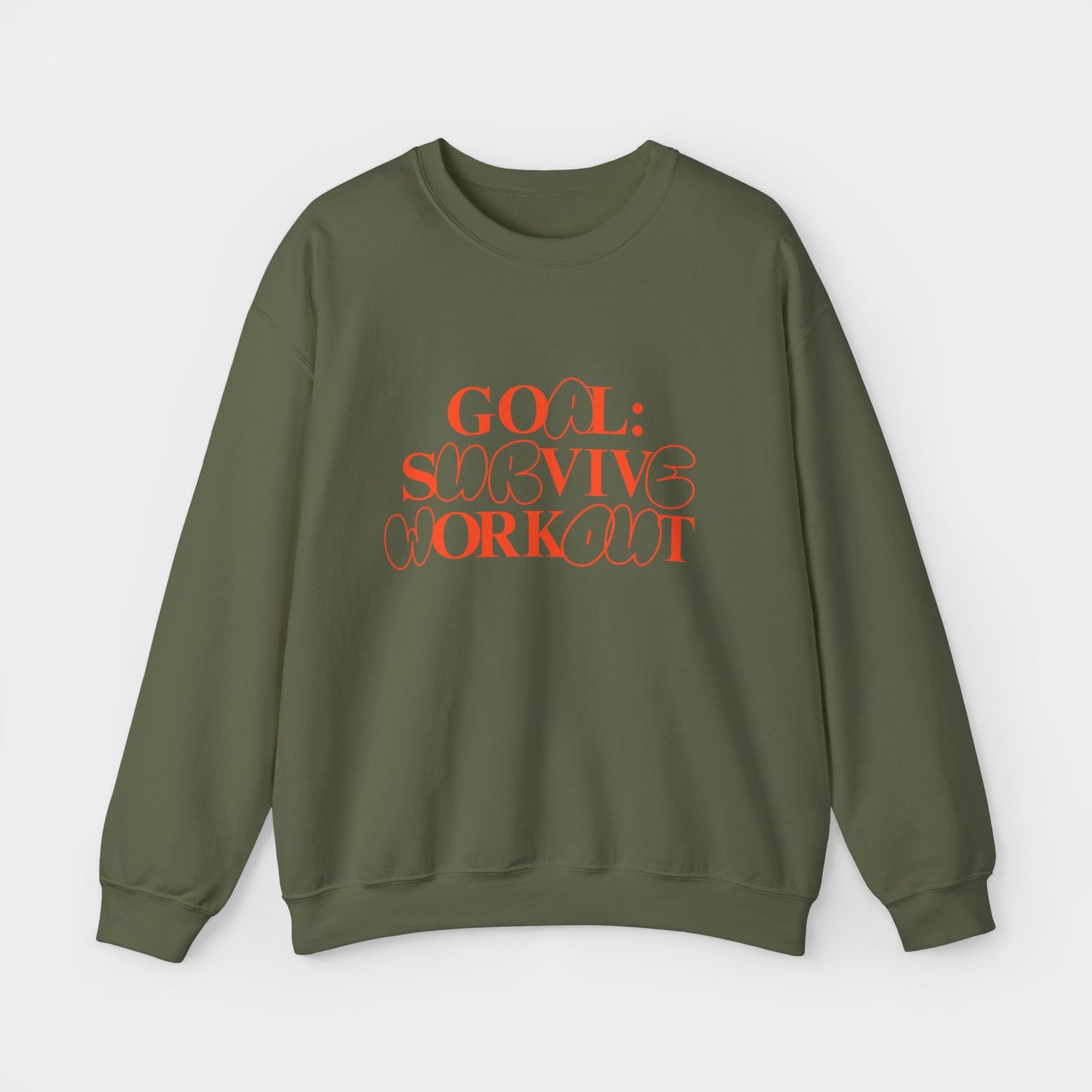 Goal Survive Workout - Sweatshirt - Unisex