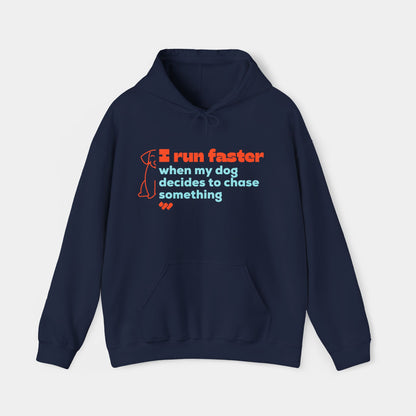 I run faster - Hoodie - Unisex