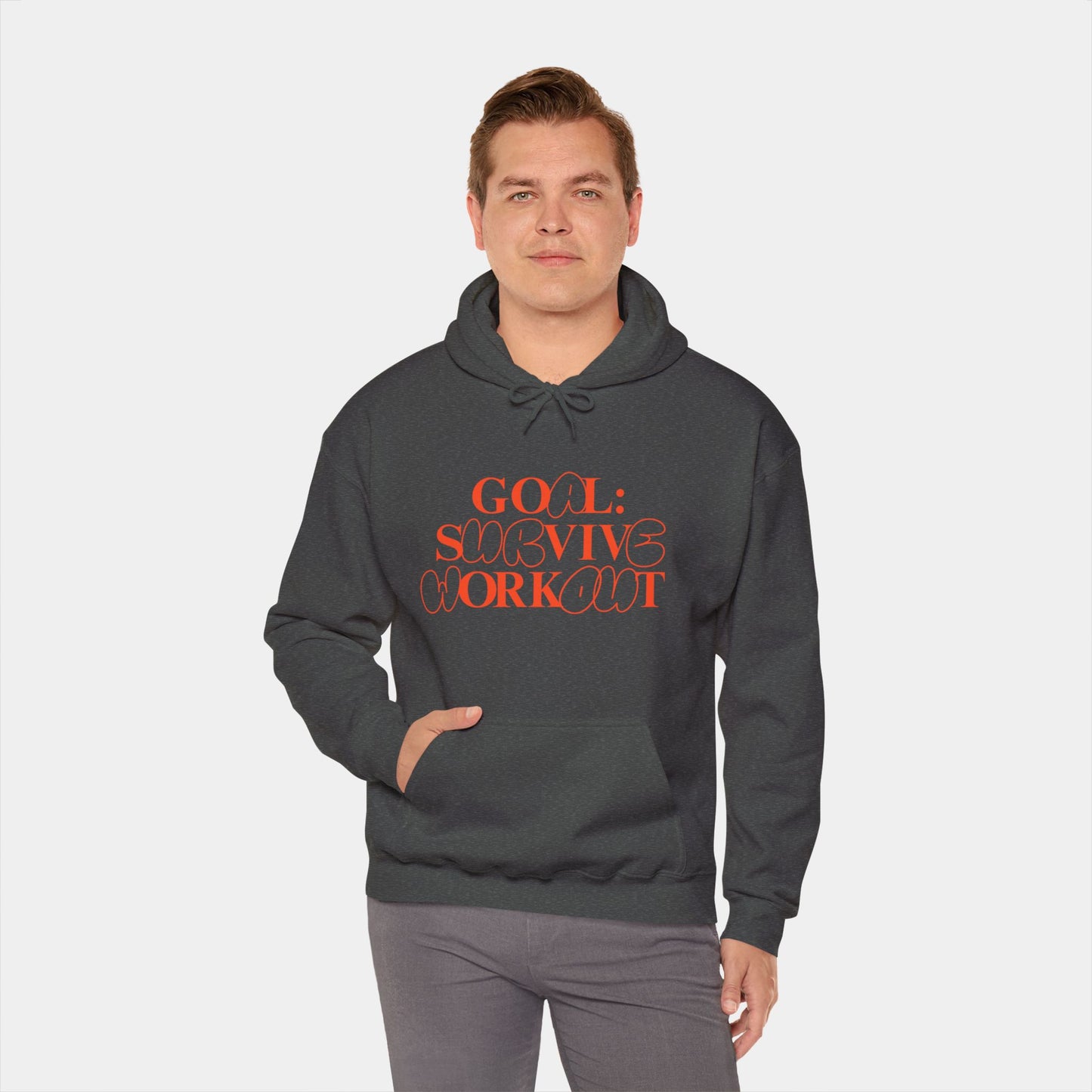 Goal Survive Workout - Hoodie - Unisex