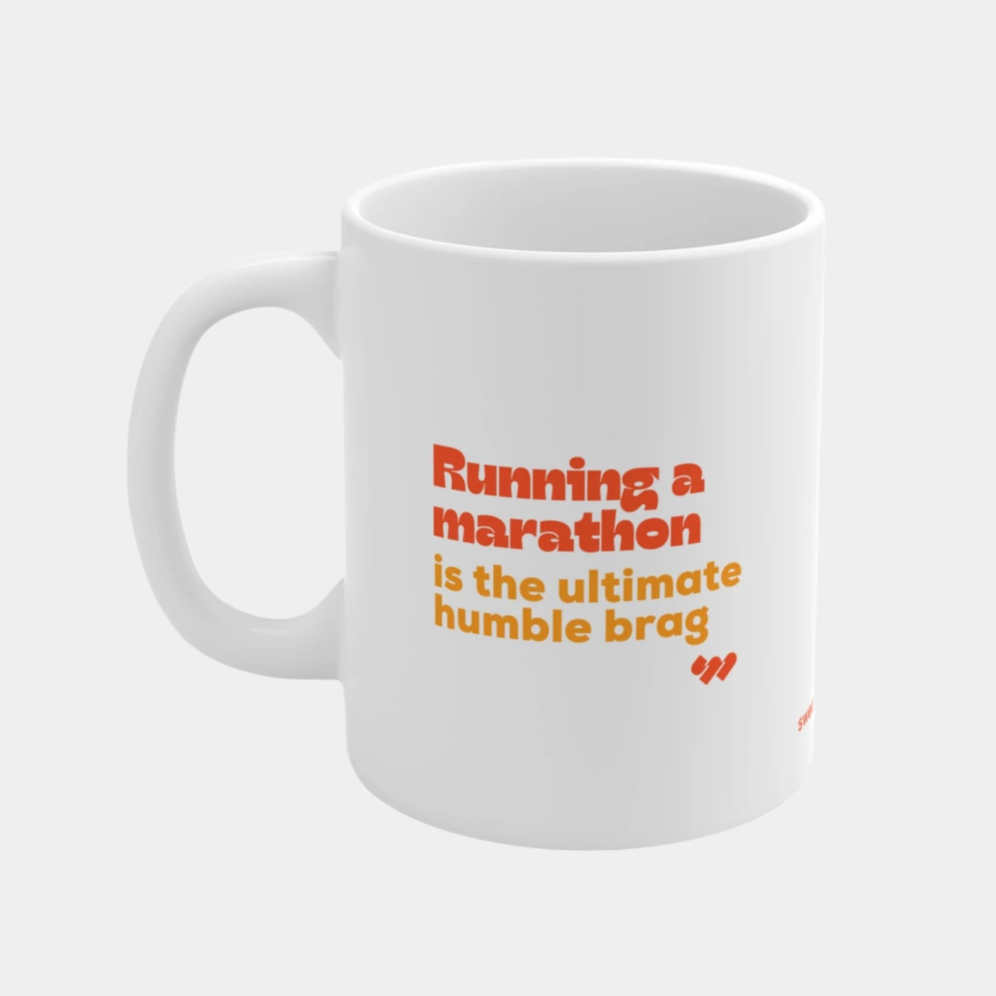 Running a Marathon - Mug 11oz