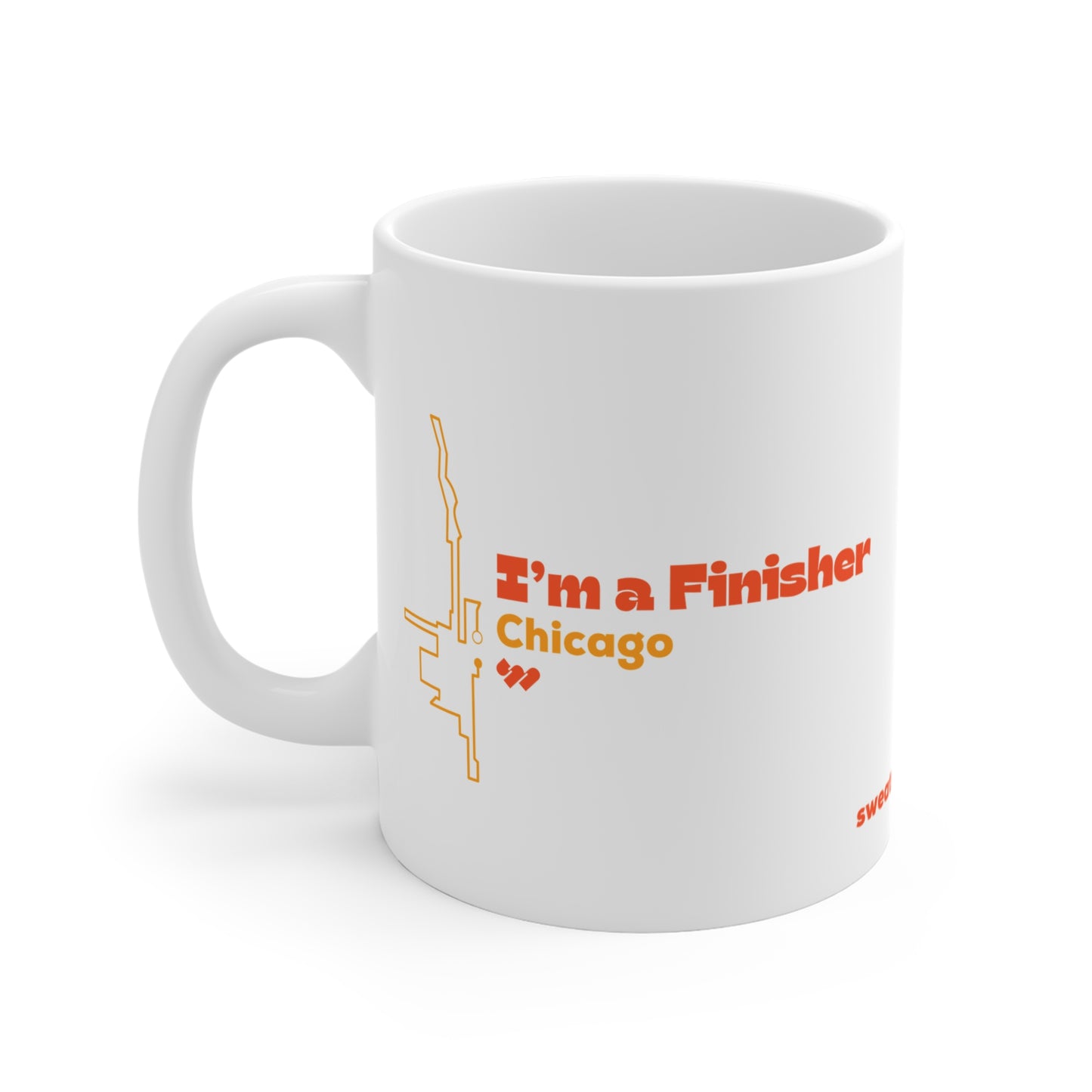 I’m a Finisher Chicago (Course Map) - Mug 11oz