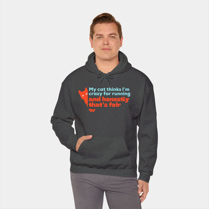 My cat thinks - Hoodie - Unisex