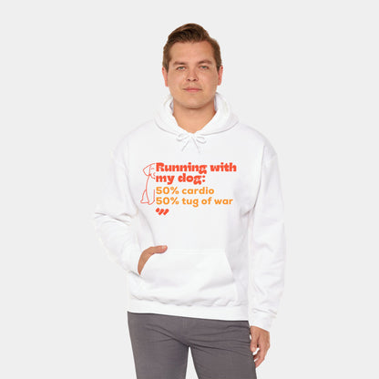 Running with my dog - Hoodie - Unisex