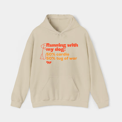 Running with my dog - Hoodie - Unisex