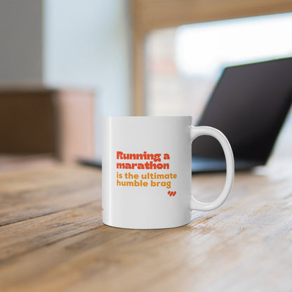 Running a Marathon - Mug 11oz