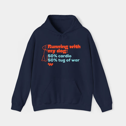 Running with my dog - Hoodie - Unisex