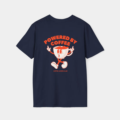 Powered by Coffee - T-Shirt - Unisex