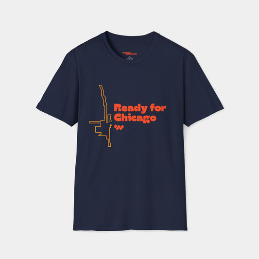 Ready for Chicago (Course Map) - T-shirt - Unisex