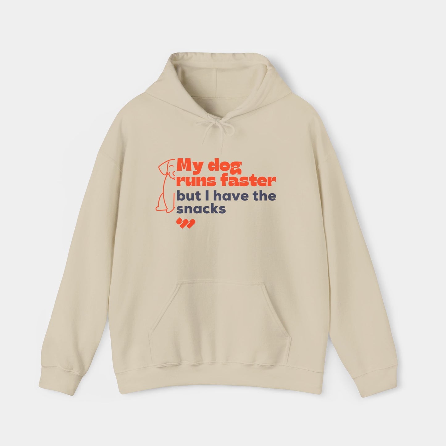 My dog runs faster - Hoodie - Unisex