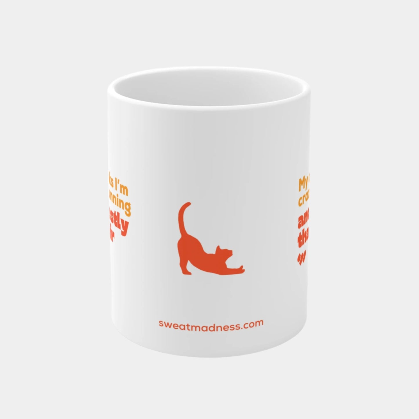 My cat thinks - Mug 11oz