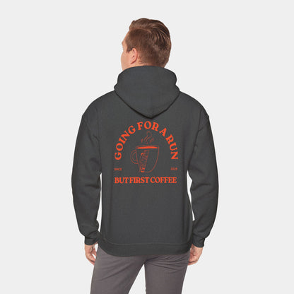 Going for a Run but First Coffee - Hoodie - Unisex