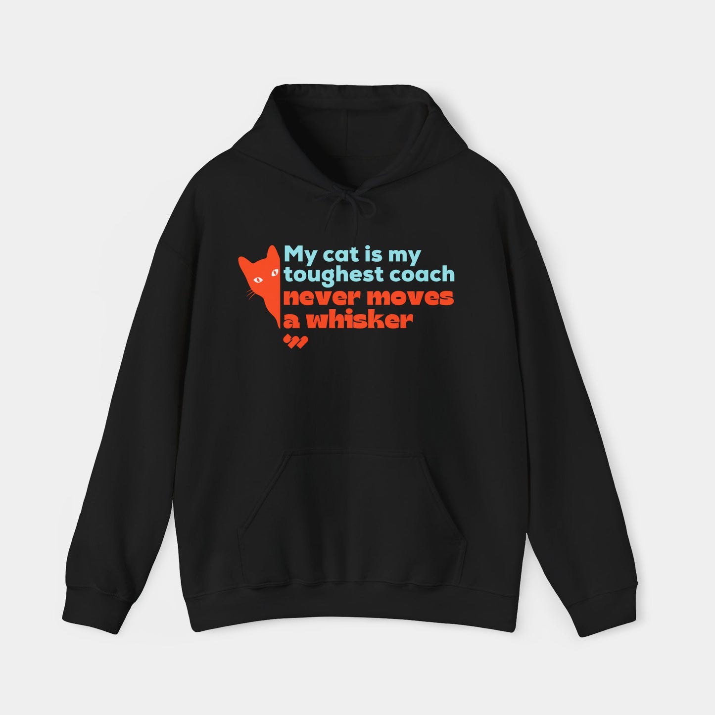 My cat is my toughest coach - Hoodie - Unisex