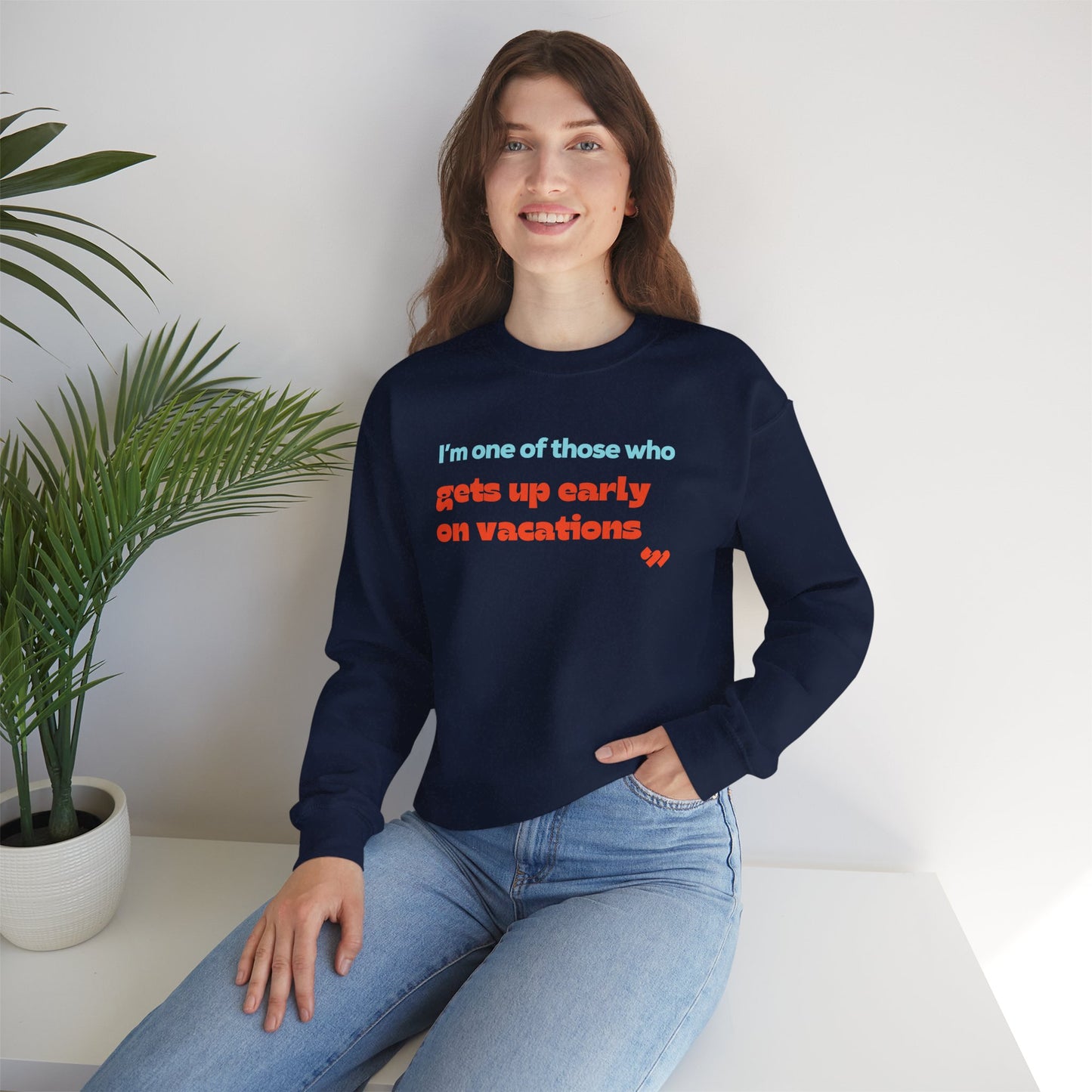 Gets-up Early Crewneck Sweatshirt - Unisex