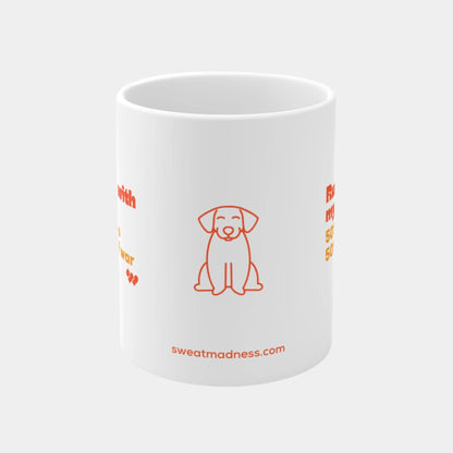 Running with my dog - Mug 11oz