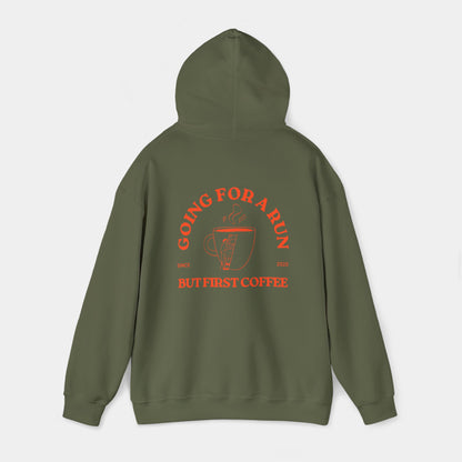 Going for a Run but First Coffee - Hoodie - Unisex