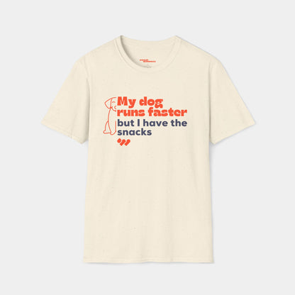 My dog runs faster - T-shirt - Unisex