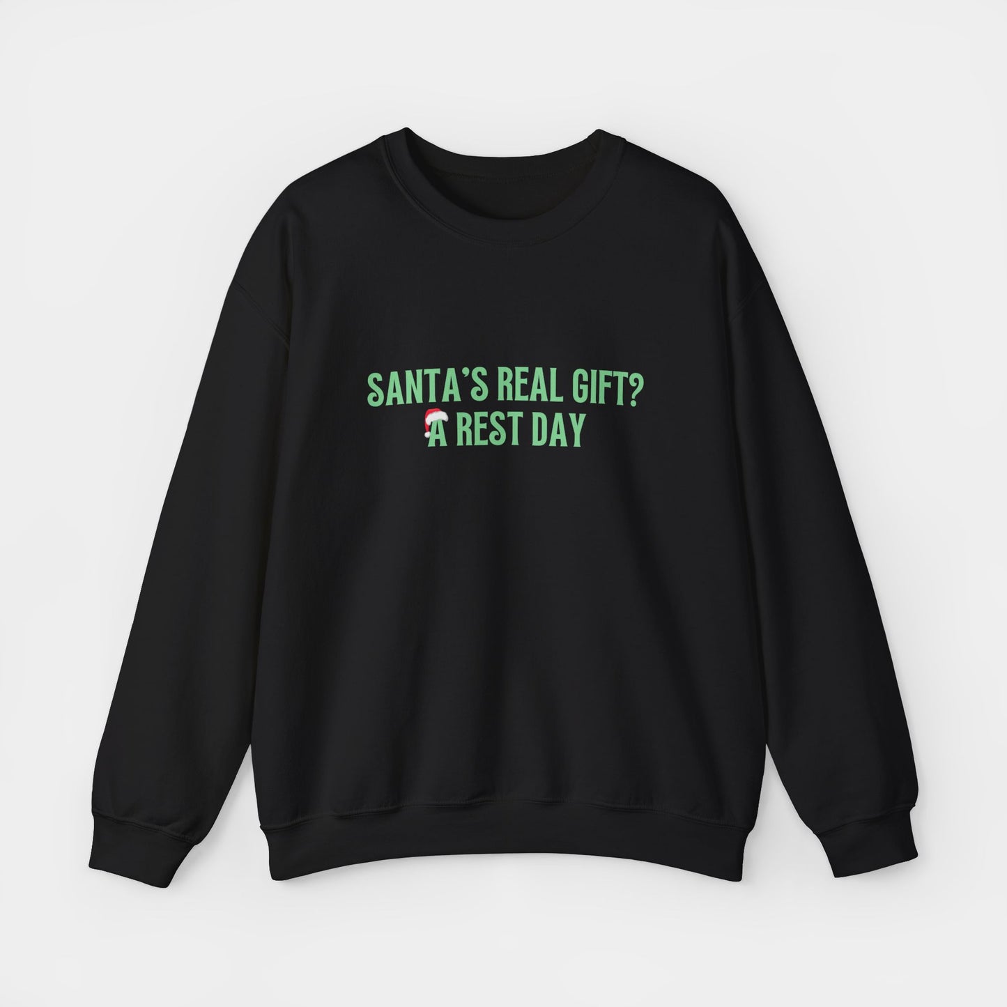 Santa's Real Gift? A Rest Day Running - Sweatshirt - Unisex