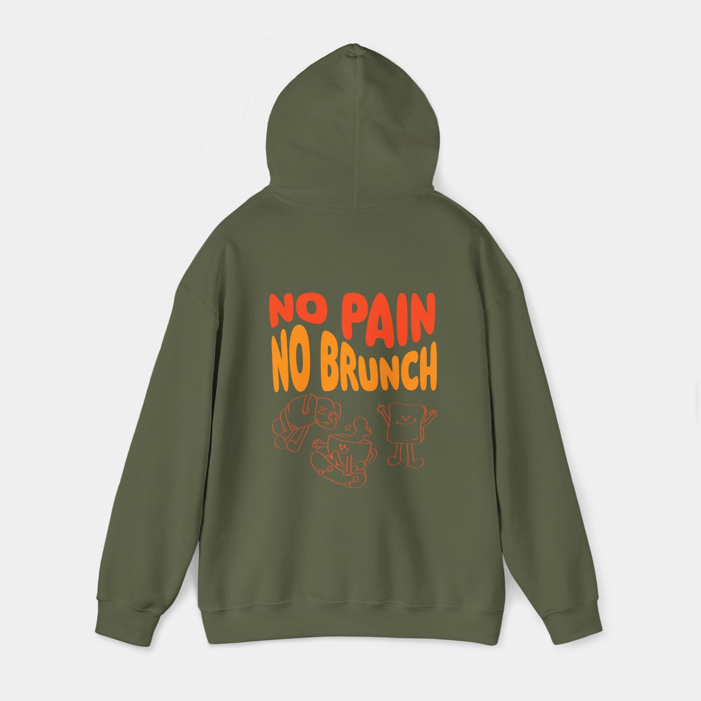 No Pain No Brunch - Hoodie - Unisex