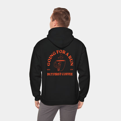 Going for a Run but First Coffee - Hoodie - Unisex