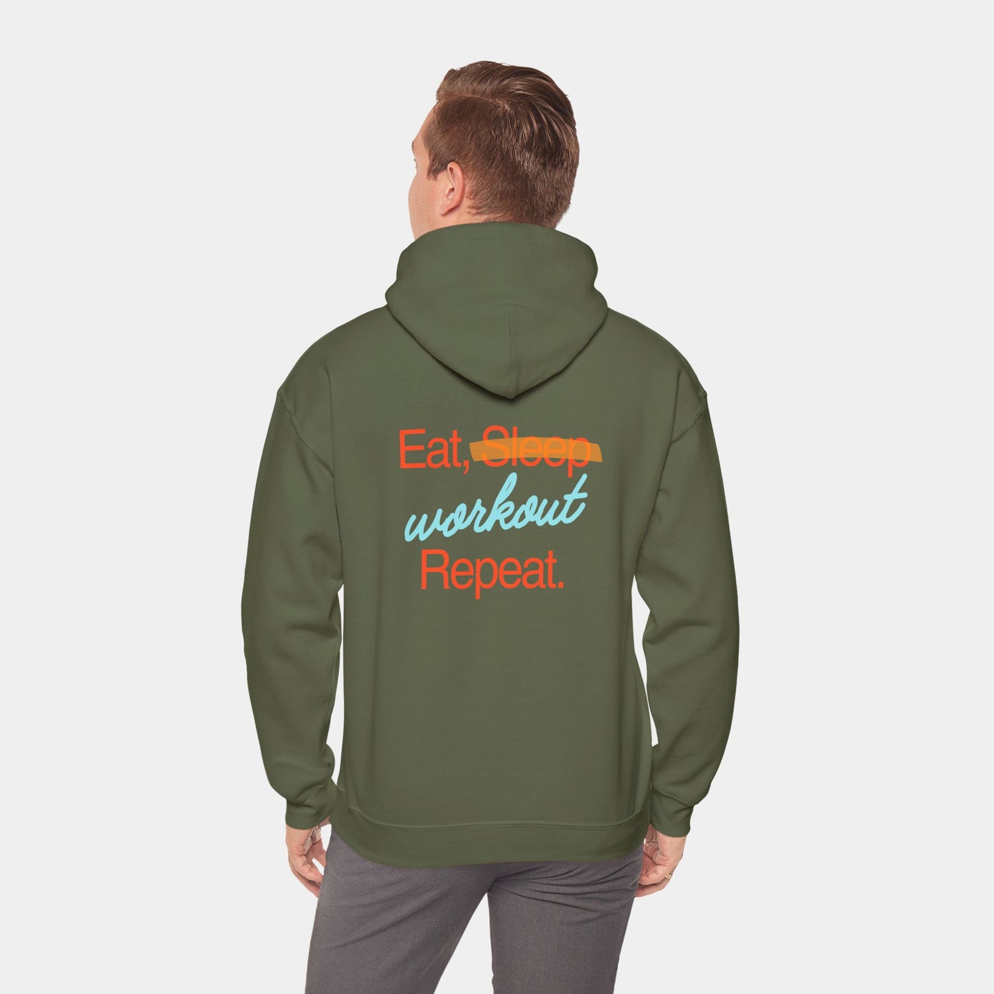 Eat Sleep Workout Repeat - Hoodie - Unisex