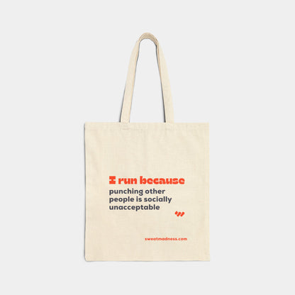 I Run Because Tote Bag