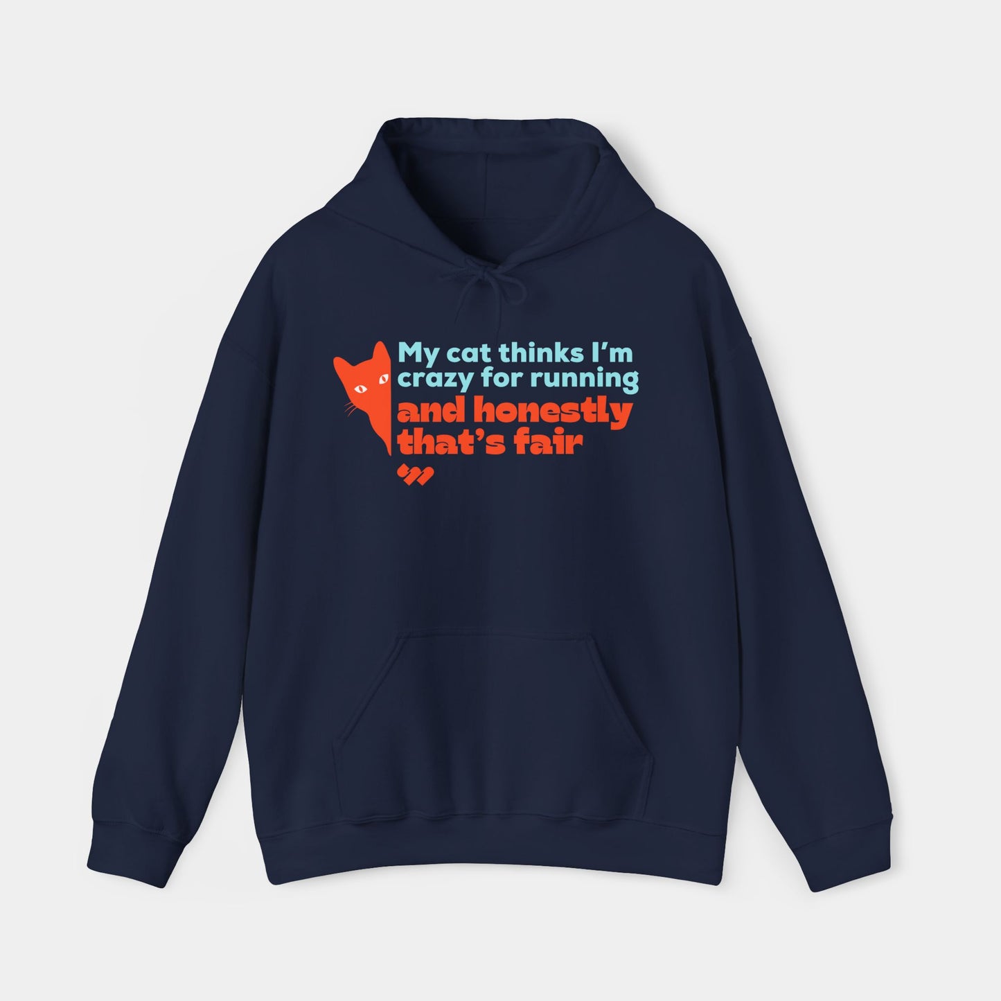 My cat thinks - Hoodie - Unisex