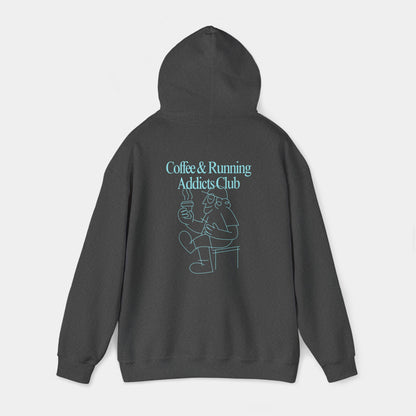 Coffee n Running Addicts Club - Hoodie - Unisex