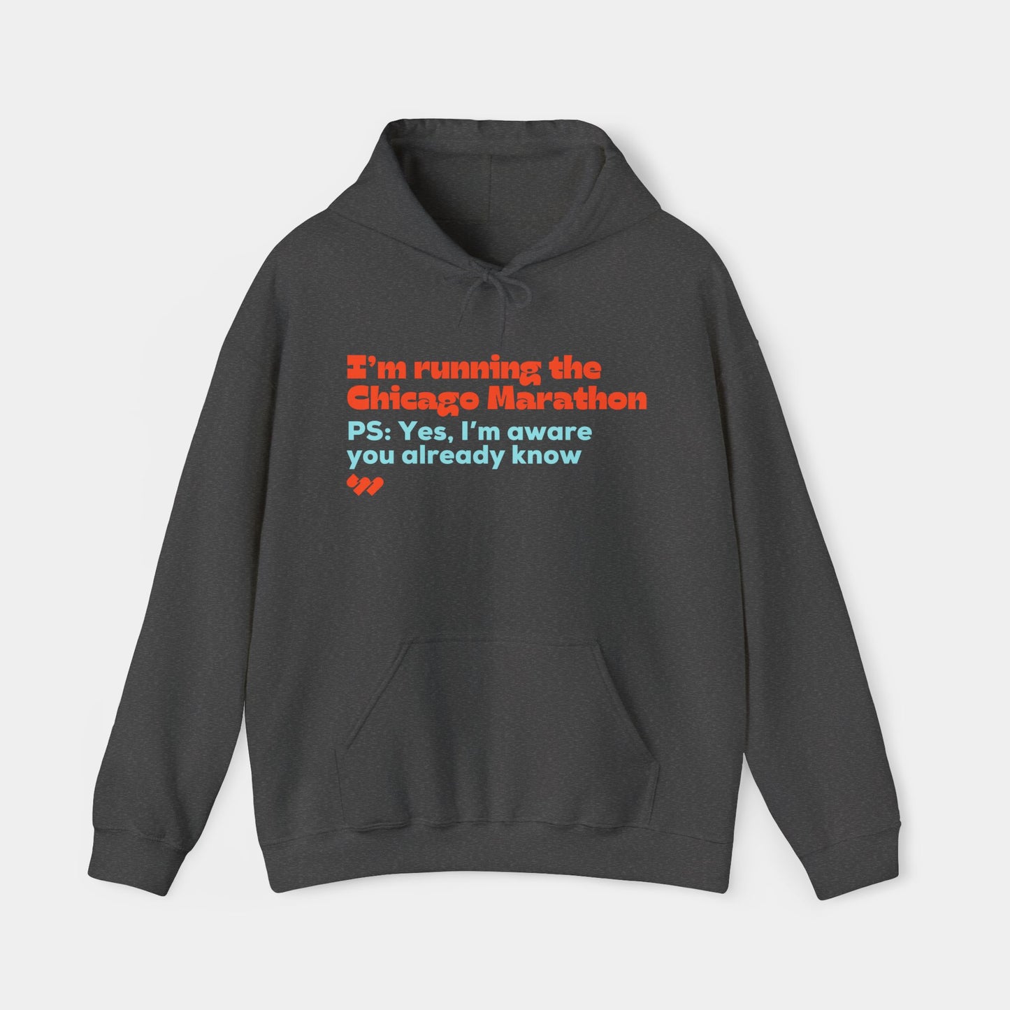 I’m running the Chicago Marathon - Hoodie - Unisex