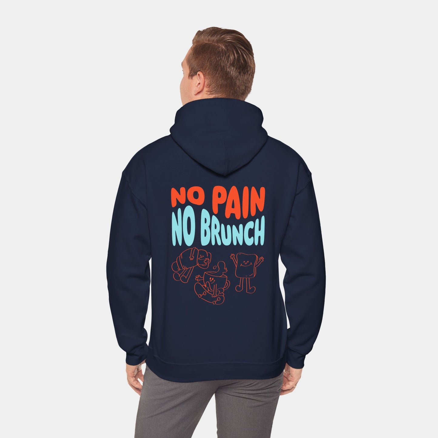 No Pain No Brunch - Hoodie - Unisex