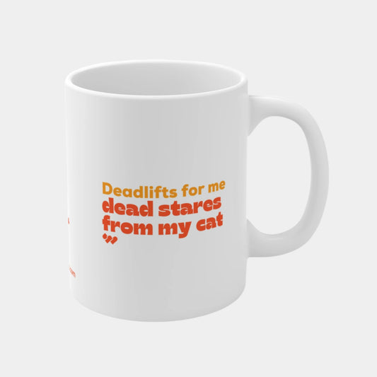 Dead stares from my cat - Mug 11oz